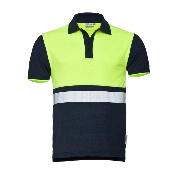 SANTINO_HAMBURG_Polo_YellowNavy_PR_LR